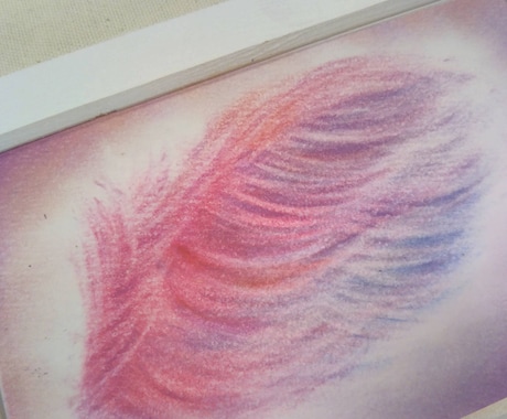 パステルアートで、あなたの光の羽根を描きます 自分らしく輝き、未来へと羽ばたきたい方に イメージ2