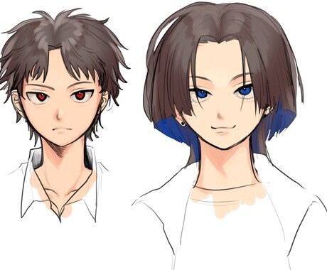 あなたの理想を具現化します キャラデザを基本としてTRPG立ち絵やコテキャ等々 イメージ2