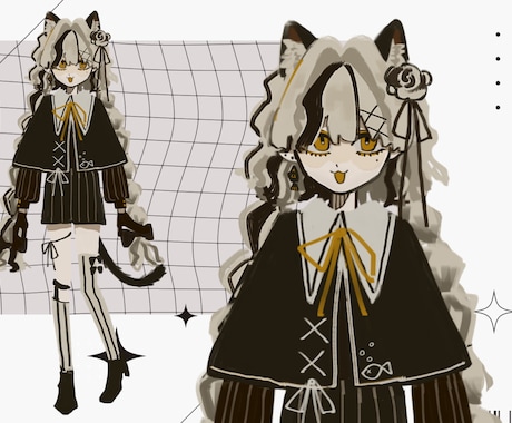 新しくvtuberを始める方におすすめします あなたの為にデザインからモデリングまで行います。 イメージ2