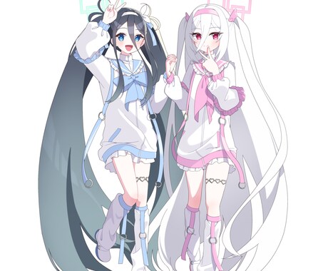 魅力的な立ち絵描きます アニメ塗りが魅力！可愛い！キレイ！ イメージ2