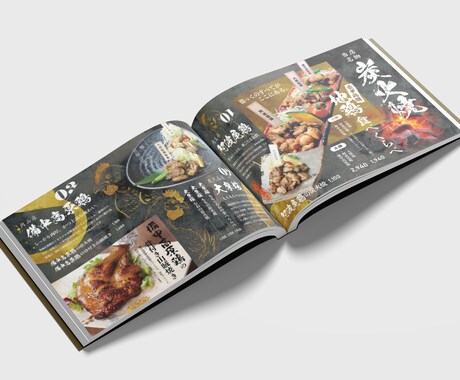 実績100店舗以上のデザイナーがメニュー作成します 100店舗を持つ飲食会社のデザインチームです イメージ2