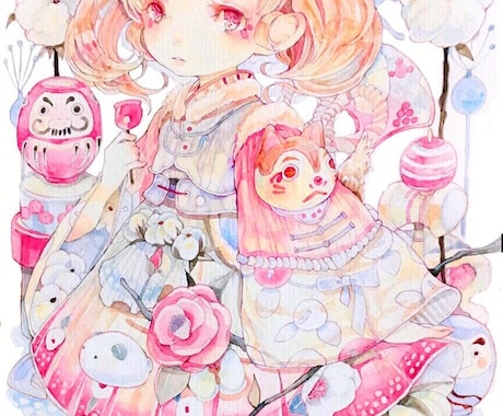 ご要望のイラストお描きます アイコンや挿絵などはなやかにしたい方にオススメ イメージ1