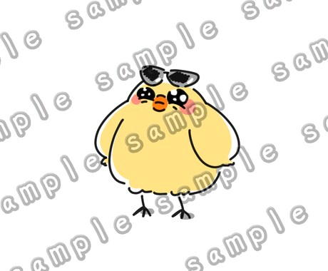 新作✴︎ぴえんな動物イラストを販売します うるうるした瞳がかわいい動物達完成済みイラストです！ イメージ1