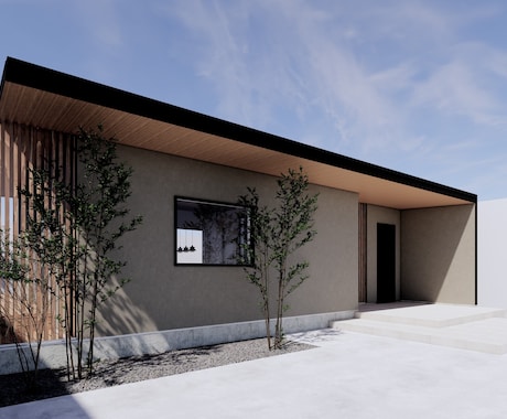 注文住宅の外観デザインを建築士が提案します 図面だけじゃわからない！3D化してわかりやすく！動画でも！ イメージ2