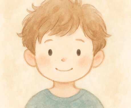 AIで作るナチュラルかわいいアイコンをお届けします ふんわり優しい雰囲気をAIでご要望に合わせてデザイン イメージ2