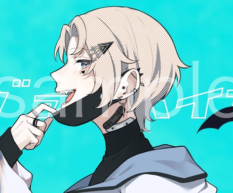歌ってみたの動画イラスト･サムネ制作致します 歌ってみたに使用出来るイラストを制作致します。 イメージ1