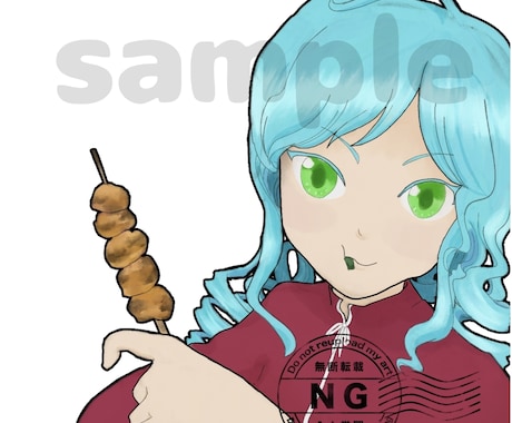 オリジナルキャラクターアイコン描きます イメージ1
