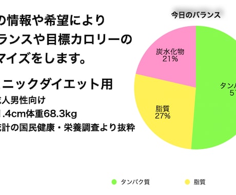 簡単に出来るダイエット用食事管理ツールを販売します 自由にカスタマイズ可能❗️iPad、MacBookで食事管理 イメージ1