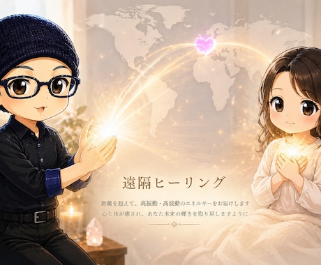 遠隔ヒーリングをしていきます 日々を健やかに豊かにハイパフォーマンスで過ごしたいあなたに。 イメージ1