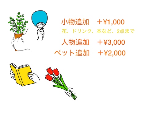あなたの好きなシーンを１枚の絵にします 思い出やお気に入りを、おしゃれなイラストに残したい方へ イメージ2