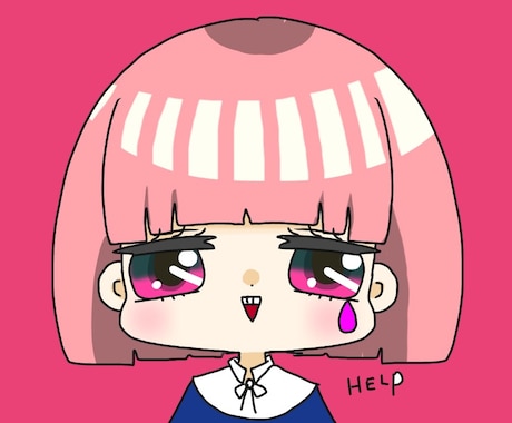 可愛いオリジナルキャラ描かせて頂きます TwitterやLINE、ゲームアイコンにぴったり♡ イメージ1