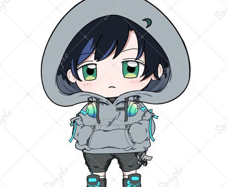アイコンなど、イラスト制作承ります 【アイコン作成1500円から！】 イメージ2