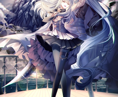 緻密なクオリティでキャラクターイラスト描きます Vtuber,Youtube動画やグッズやポスターの販促に★ イメージ2