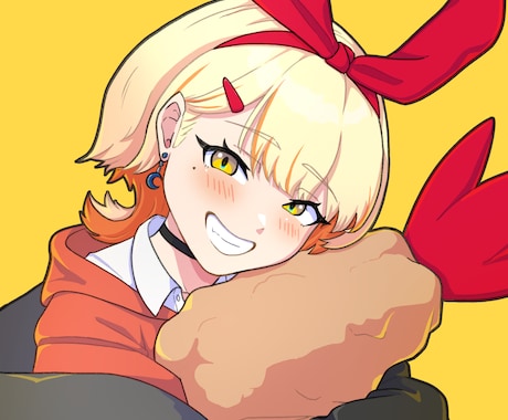 ポップで目を引く！魅力的なSNSアイコン描きます キャラの個性を引き出すアイコンを制作！ イメージ1