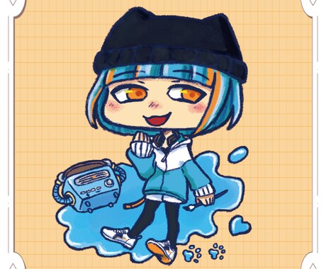 SDキャラクター制作します ポップで可愛いSDキャラクター制作します イメージ2
