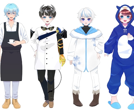 IRIAMの立ち絵書きます IRIAM(イリアム)の立ち絵を制作いたします！！ イメージ2