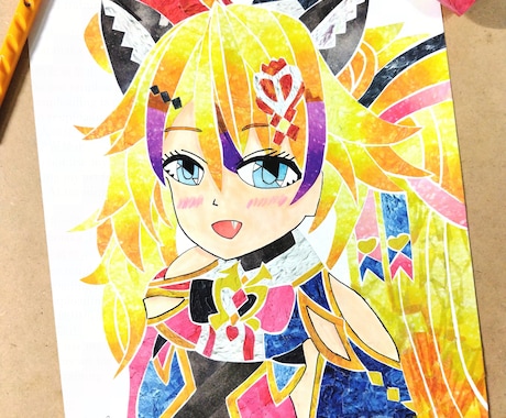 マステ絵の依頼受けつけます マステ絵楽しいですよ、やってみませんか イメージ1