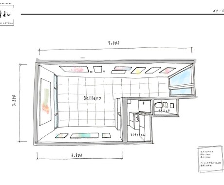 可愛い手書きの鳥瞰図を描きます 可愛い雰囲気の絵を使って契約UPしませんか イメージ2