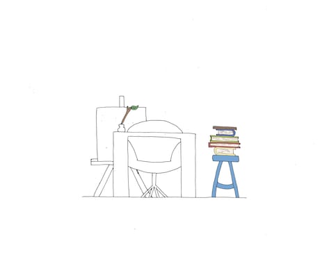 シンプルだけどちょっと可愛い！線画イラスト描きます シンプルだからこそ可愛くも、カッコよくも、お洒落にも見える！ イメージ2