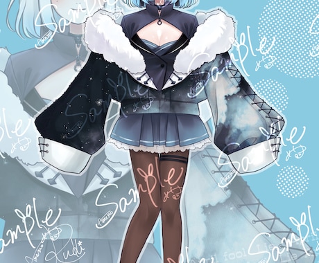 小説、配信、歌ってみたなど一枚絵描きます 小説や配信等のイラスト描きます！ イメージ2