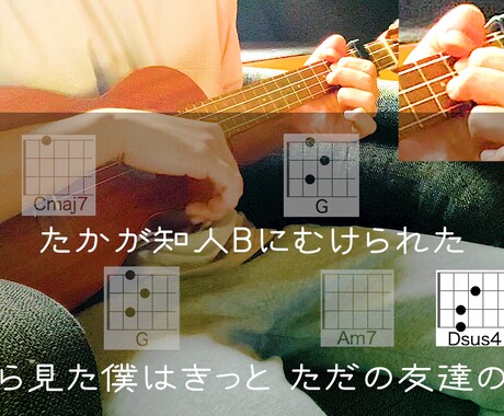 弾きたいウクレレ動画を送ります 動画で何回も見直せるのでコスパ最強 イメージ1