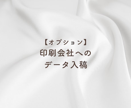 データ入稿代行を行います イメージ1
