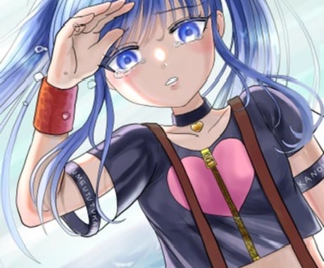 7000円で全身絵（一枚絵）を描きます 7000円でキャラクター全身絵（一枚絵）を描きます。 イメージ2