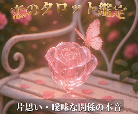 片思い・曖昧な関係の本音をタロットで読み解きます 恋の迷いや本音を静かに整えるタロット鑑定 イメージ1
