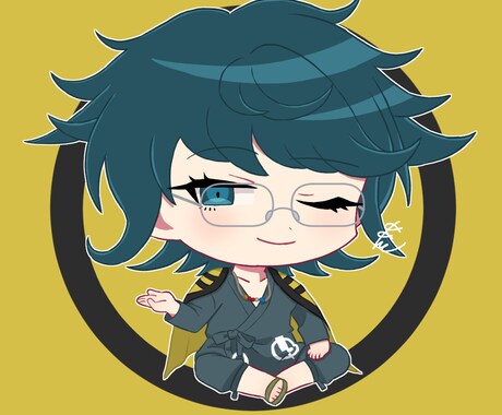 ミニキャラ描きます あなただけのミニキャラを描きます イメージ2