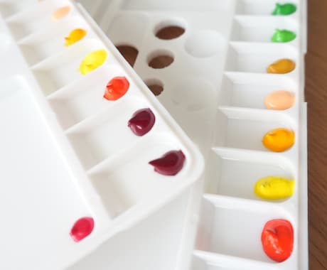 透明水彩のお花｜構図アドバイスします 構図改善｜プロの視点でアドバイスします イメージ2