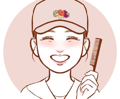 シンプルで可愛い似顔絵お描きします アイコンや名刺、プレゼントにもオススメ！文字入れも可能です◎ イメージ2