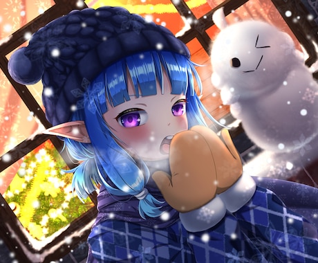 イラスト制作、アニメ、ゲームの二次創作も描けます イラスト、キャラデザ、二次創作まで！（サンプルご覧下さい。） イメージ2