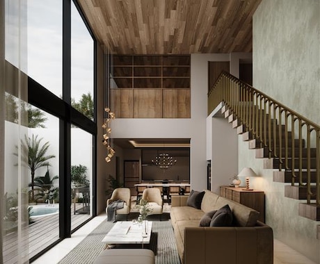 最短3日！フォトリアルな建築パース制作します キレイ！早い！安い！実務経験15年以上の一級建築士が丁寧対応 イメージ2