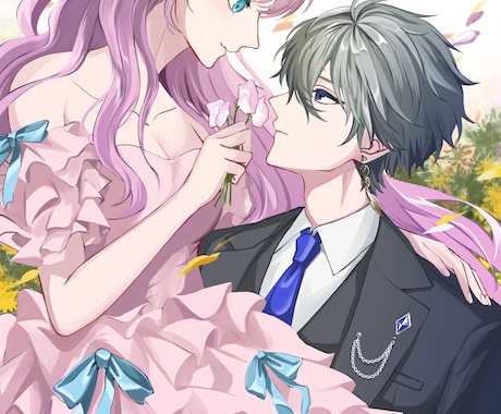 1枚絵描きます 短納期対応可能！最短1週間で背景付きイラストも！ イメージ2