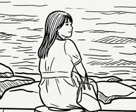 シンプルでおしゃれな似顔絵イラストを作成します SNSアイコンやプロフィールに使いやすい似顔絵をつくります イメージ2
