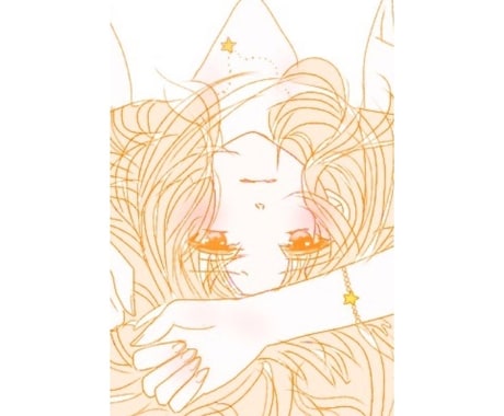 切ない系女子のイラスト描きます iPhoneで一発手描きです。 イメージ1