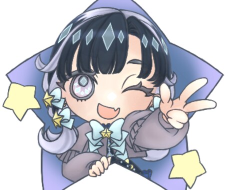 アイコン、ヘッダー、その他サイズのイラスト描きます 商業利用可能なイラストを用途に合わせて制作致します。 イメージ2
