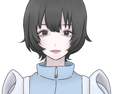 顔アップ〜胸上のイラスト描きます オリジナルキャラクターのイラストが必要な方へ イメージ2