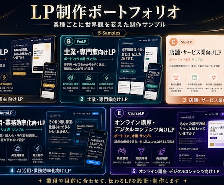 サービスの魅力が伝わるLPを制作します 何を書くか分からない段階から整理します イメージ1