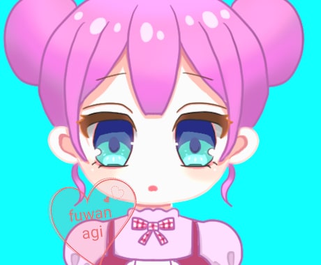 ロリータ可愛い！デフォルメイラストお描きします ●アイコン、ちびキャラ、アバターお任せください！ イメージ2