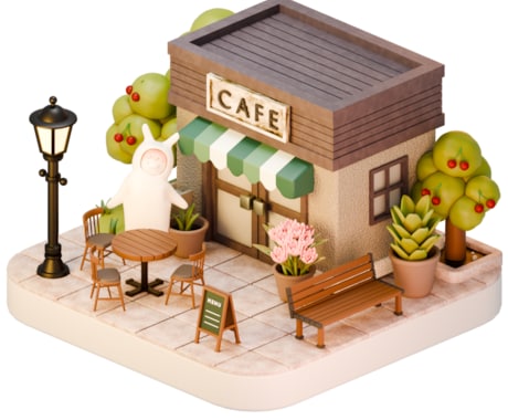 ミニチュア風の3Dカット・アイコンを制作します 資料・SNS・Webに使える、親しみやすい小さめ3DCG素材 イメージ2