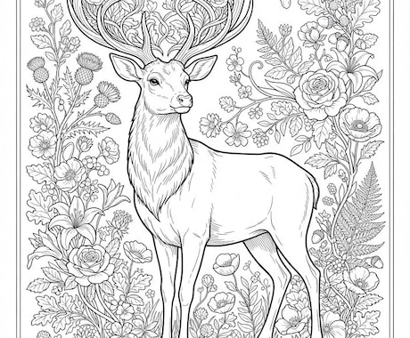 サブスク形式でマルチに使える塗り絵を提供します イメージ1