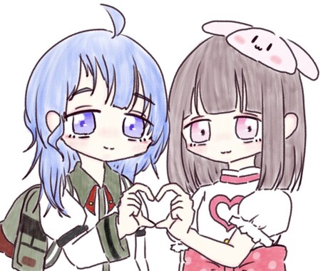 ゆる絵アイコン描きます かわいいデフォルメゆる絵！あなたのアイコンにいかがですか？ イメージ2
