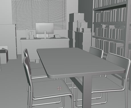 漫画・イラスト向けの背景3Dモデルを制作します イメージ1