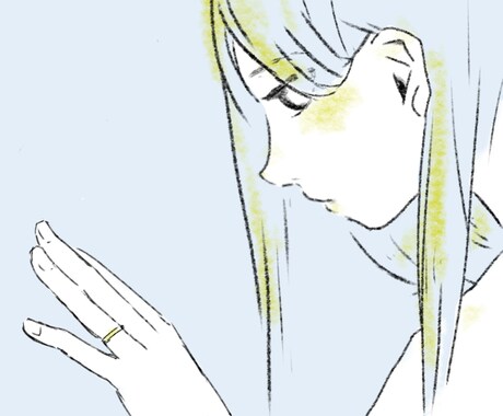 SNSの可愛い系アイコン・ヘッダー作成します 手書き感、ゆるふわイラスト好きな方必見！ イメージ2