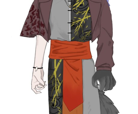 IRIAMやTRPGに使える男性の立ち絵を描きます IRIAMやTRPGの立ち絵に！男性全身立ち絵描きます！ イメージ2
