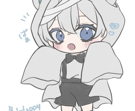 デフォルメイラストを描きます デフォルメ絵を描きます！可愛いもかっこいいもお任せあれ！ イメージ2