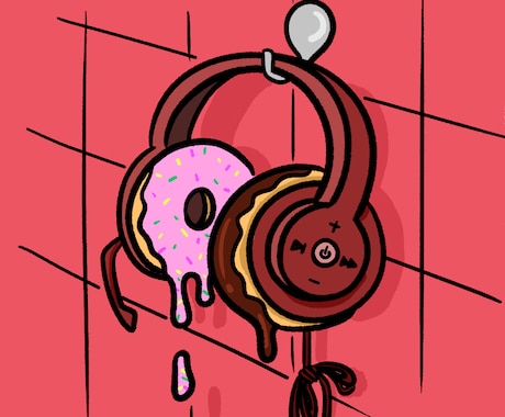 個性的でユニークなアイコンイラスト作成します シュール好き必見！物×物を組み合わせたポップイラスト イメージ2
