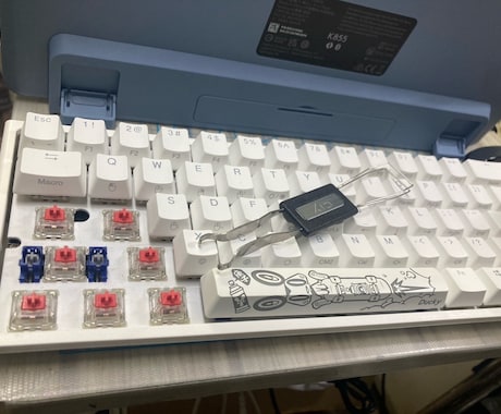 キーボード軸スイッチ(否ホットスワップ)交換します 軸スイッチ(メカニカル)を交換したい方。いかがですか？ イメージ2