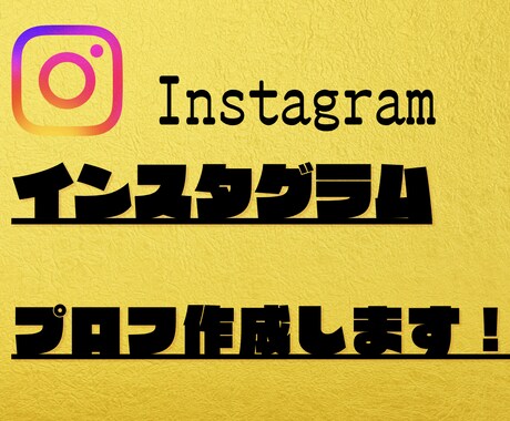 Instagramプロフィール作成します フォロワー獲得に繋がるインスタのプロフ作成します！ イメージ1